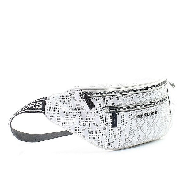 mk belt bag white