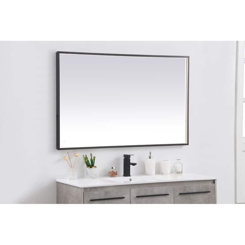 Indigo Home 30x48 inch LED mirror with adjustable color temperature