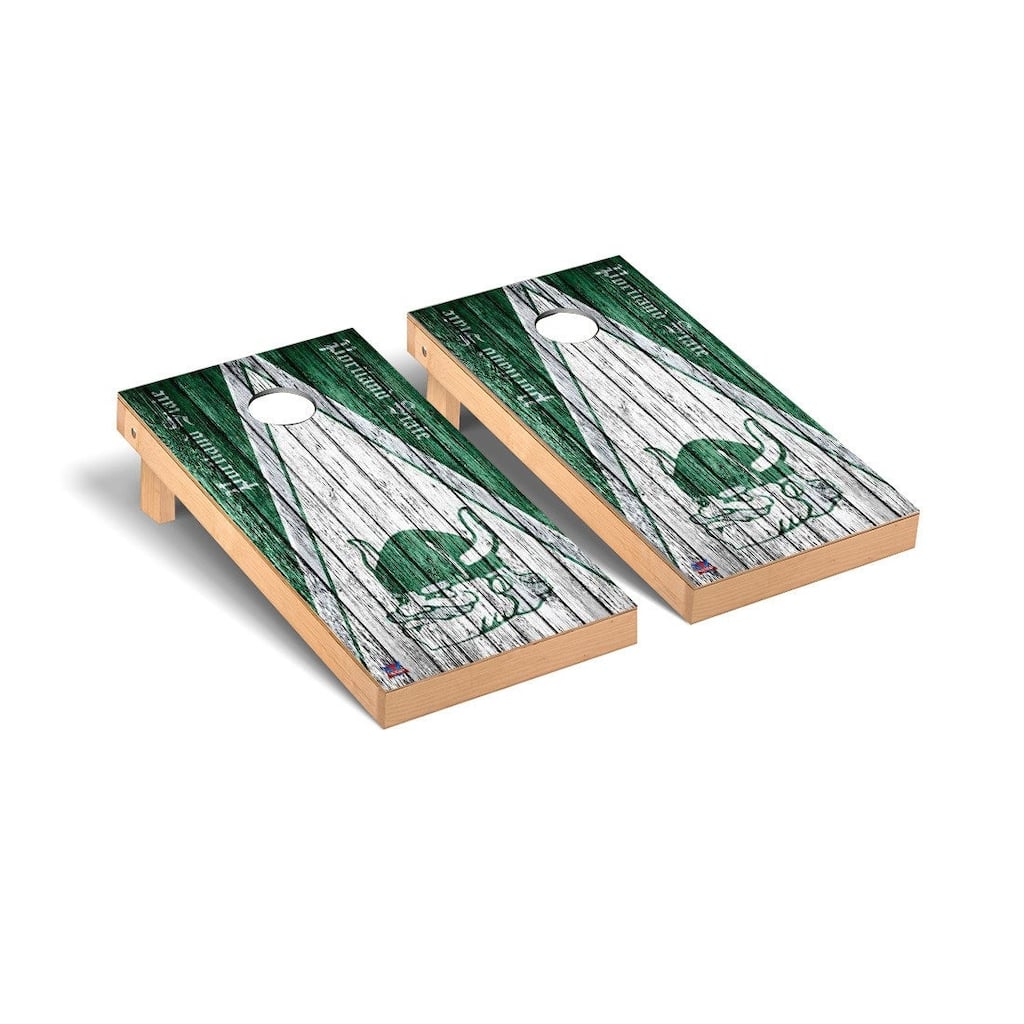 College Vault Portland State Vikings Triangle Cornhole Board Set