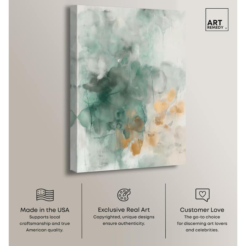 Verdant Vapors III Canvas by Art Remedy, Gallery Wrapped