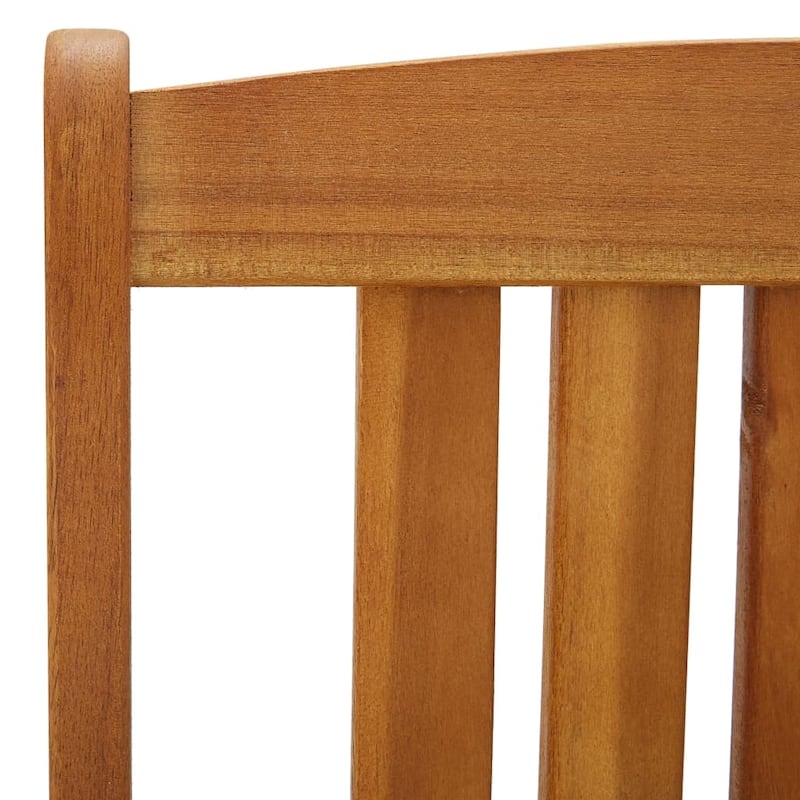 vidaXL Patio Chairs with Cushions 2 pcs Solid Acacia Wood - 24" x 22.4" x 36.2"