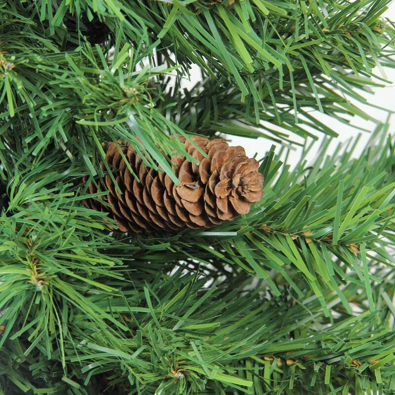 6.5' Full Dakota Red Pine Pine Cones Artificial Christmas Tree Unlit - 6.5 Foot
