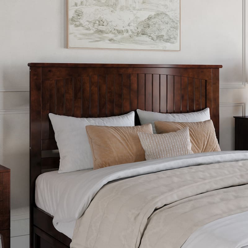 Malta Platform Bed with Panel Footboard and Storage Drawers