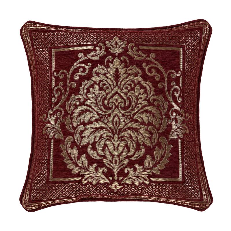 J. Queen New York Laurenza 20" Square Decorative Throw Pillow
