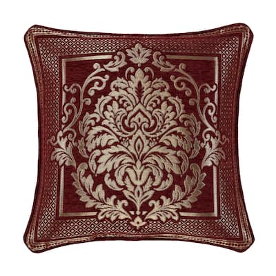 J. Queen New York Laurenza 20" Square Decorative Throw Pillow
