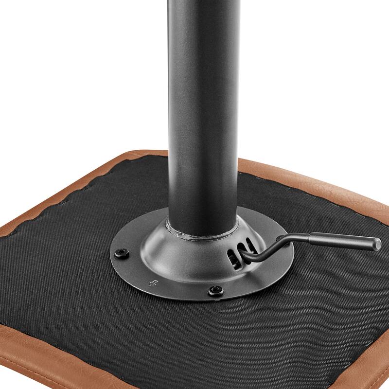 NPD Furniture Bruce Faux Leather Gaslift Bar Stool (Set of 2)