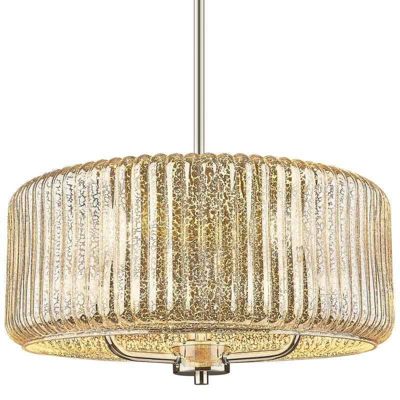 Innovations Lighting 436-3S-G436-16ME Windsor 3 Light 16" Wide Pendant - Polished Nickel
