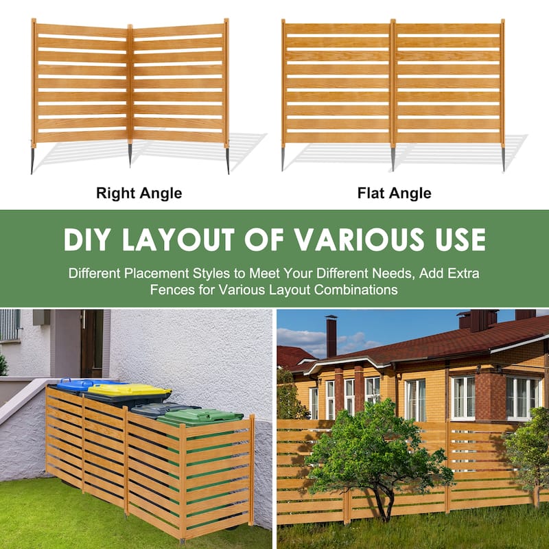 Outdoor Fence Panels Air Conditioner Fence Privacy Fence Screen