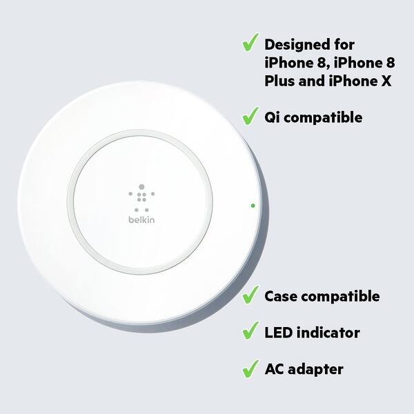 Shop Belkin Boost Up 7 5w Charging Pad Qi Certified For