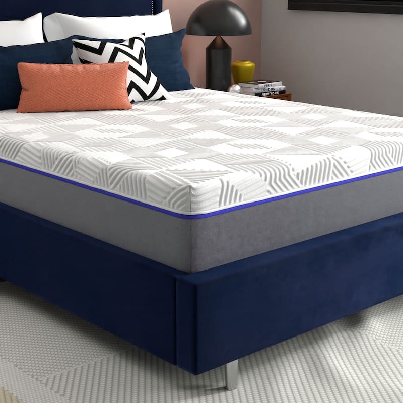 Early Bird CopperCool Performance 12" Firm Memory Foam Mattress