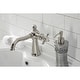 preview thumbnail 4 of 5, Nautical Single-Handle 1-Hole Deck Mount Bathroom Faucet