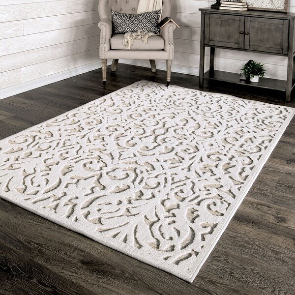 Shop My Texas House By Orian Indoor Outdoor Lady Bird Natural Driftwood Area Rug 7 9 X 10 10 Overstock 29890873