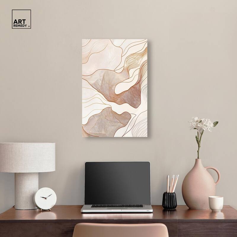 Contoured Reverie I Canvas by Art Remedy, Gallery Wrapped