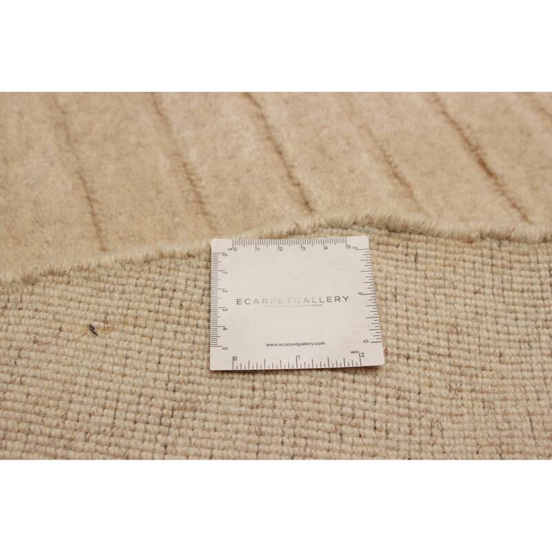 Kashkuli Gabbeh Beige Rug 4'0" x 4'0" - 4'0 x 4'0