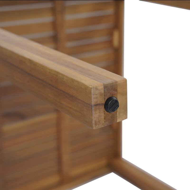 Christopher Knight Home Cole Outdoor Acacia Wood Bar Table