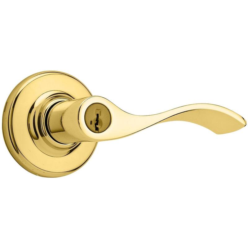 Kwikset Balboa Reversible Keyed Entry Door Leverset with SmartKey