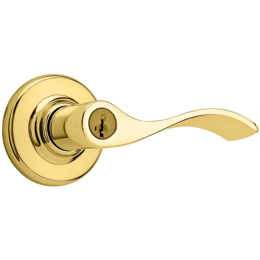 Kwikset Balboa Reversible Keyed Entry Door Leverset with SmartKey