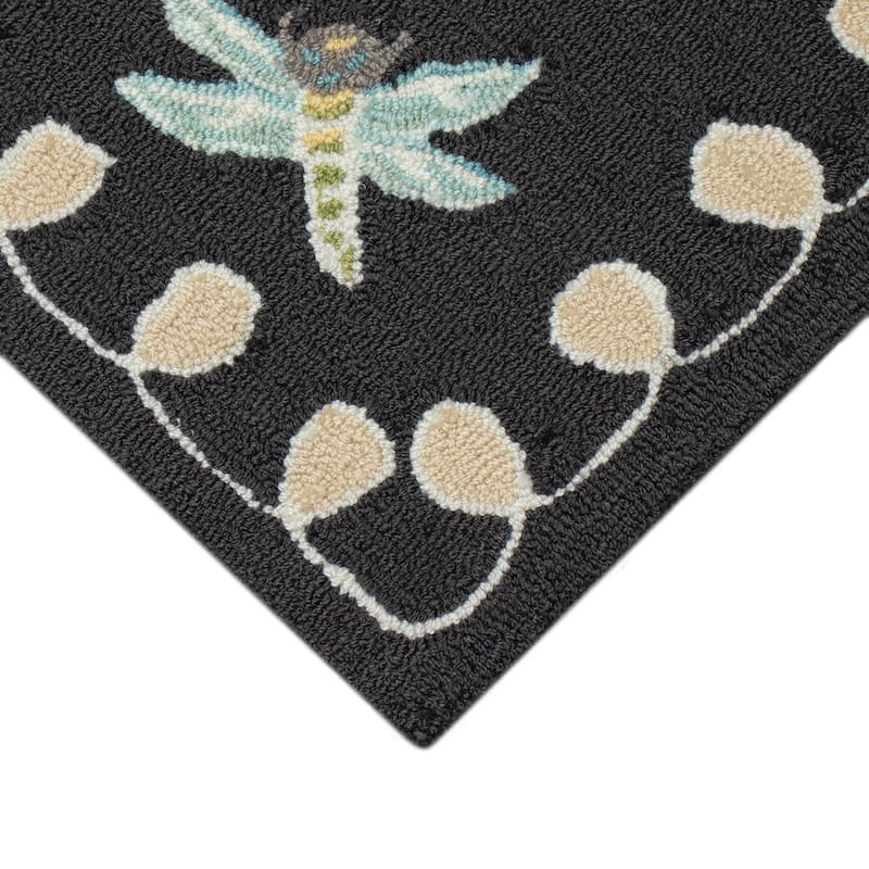 Liora Manne Frontporch Dragonfly Indoor/Outdoor Rug