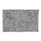 Home Weavers Bellflower Collection Absorbent Cotton Machine Washable Bath Rug 21"x34" - Grey