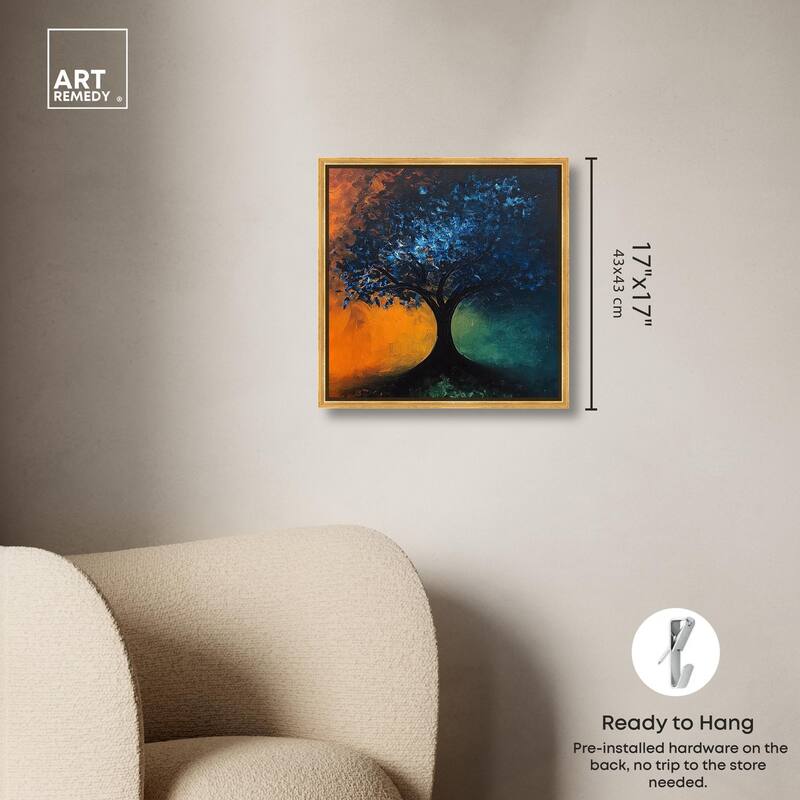 Tree of Opposites II Canvas by Art Remedy