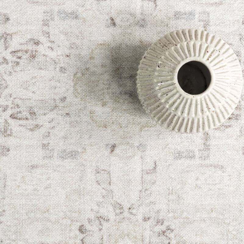 Nuloom Emely SpinClean Medallion Machine Washable Area Rug