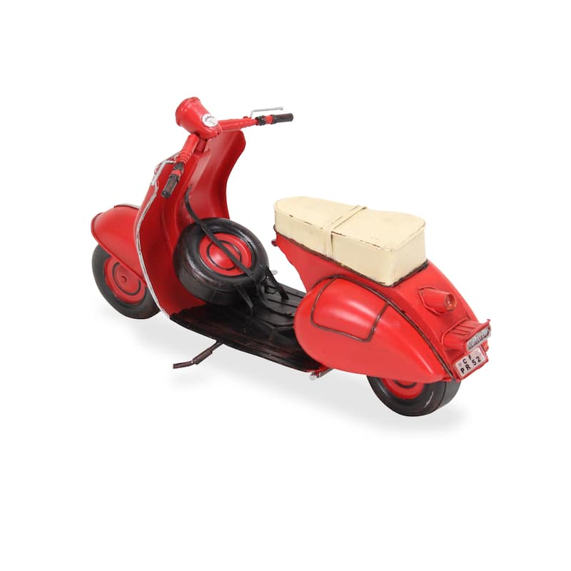 Red Metal 1959 Scooter Model