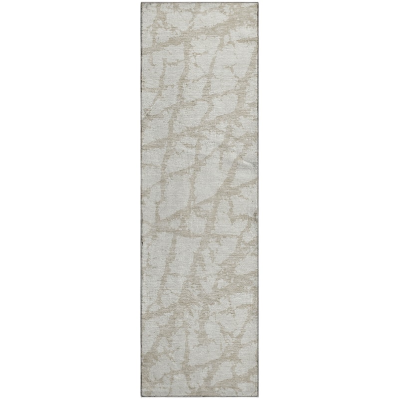 Premium Washable Super Soft Modern Crackle Mayfield Rug