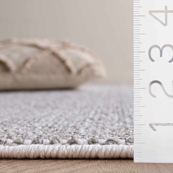 dimension image slide 5 of 8, SAFAVIEH River Yuki Contemporary Solid Rug