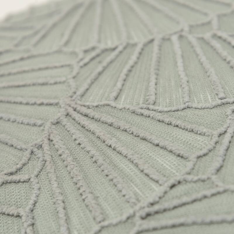 Rizzy Home Transitional Ivory Poly Filled Pillow - 20" x 20"