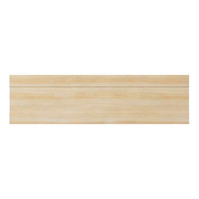WM392 1-in D x 2-3/8-in W x 96-in L Americraft Solid Hardwood Stain Grade Chair Rail Moulding