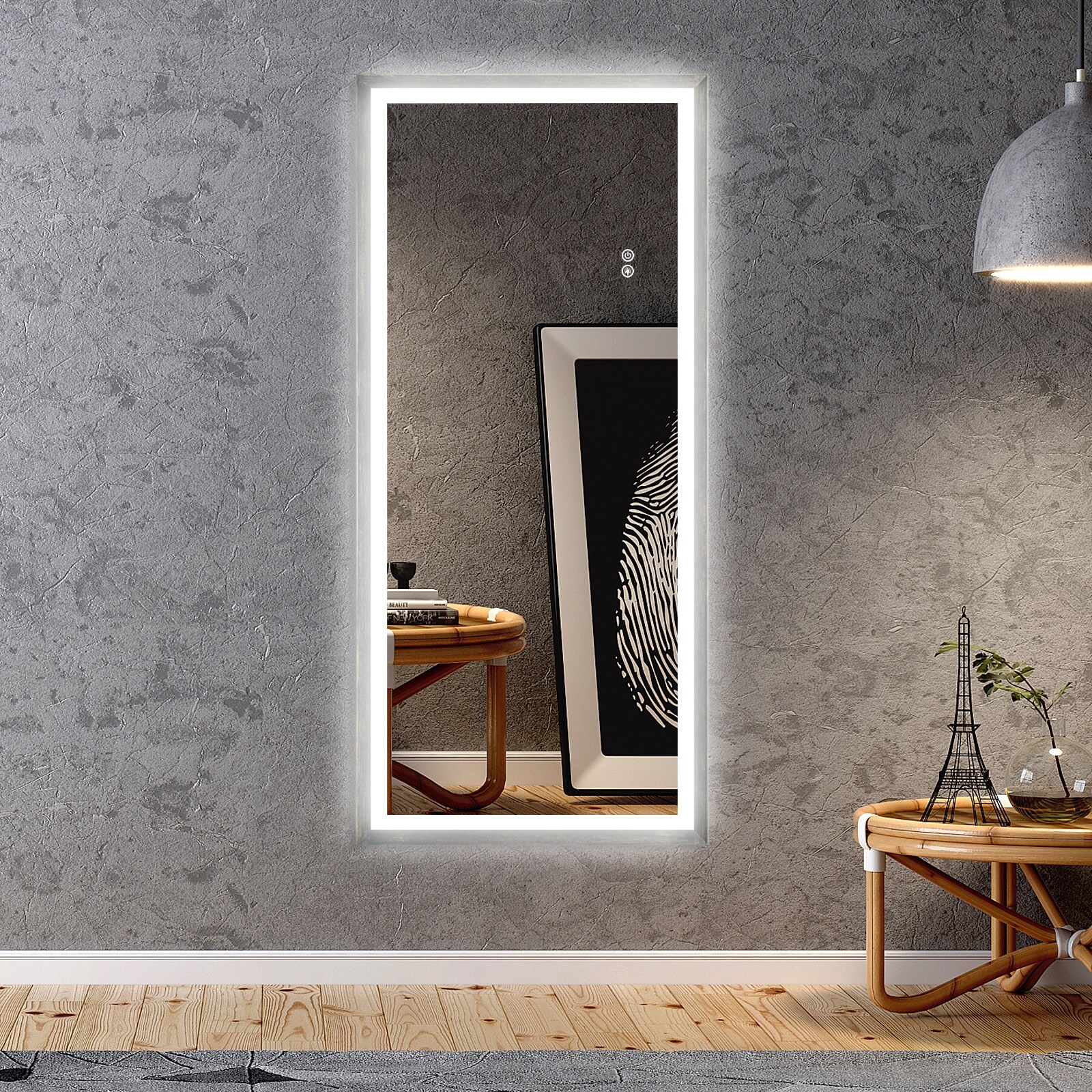 Led mirror for bedroom on sale