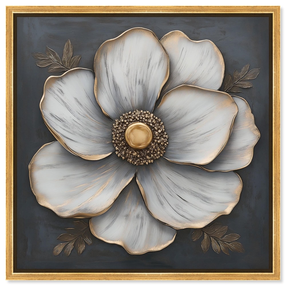 Sculpted Sepals II Canvas by Art Remedy