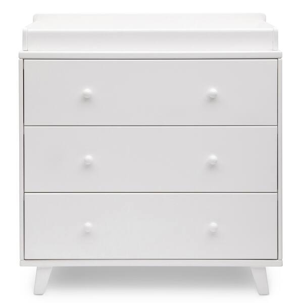 slide 2 of 5, Delta Children Ava 3 Drawer Dresser w/ Changing Top