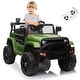 preview thumbnail 1 of 32, Power Wheels Jeep Electric Car for Kids with Remote Control Green