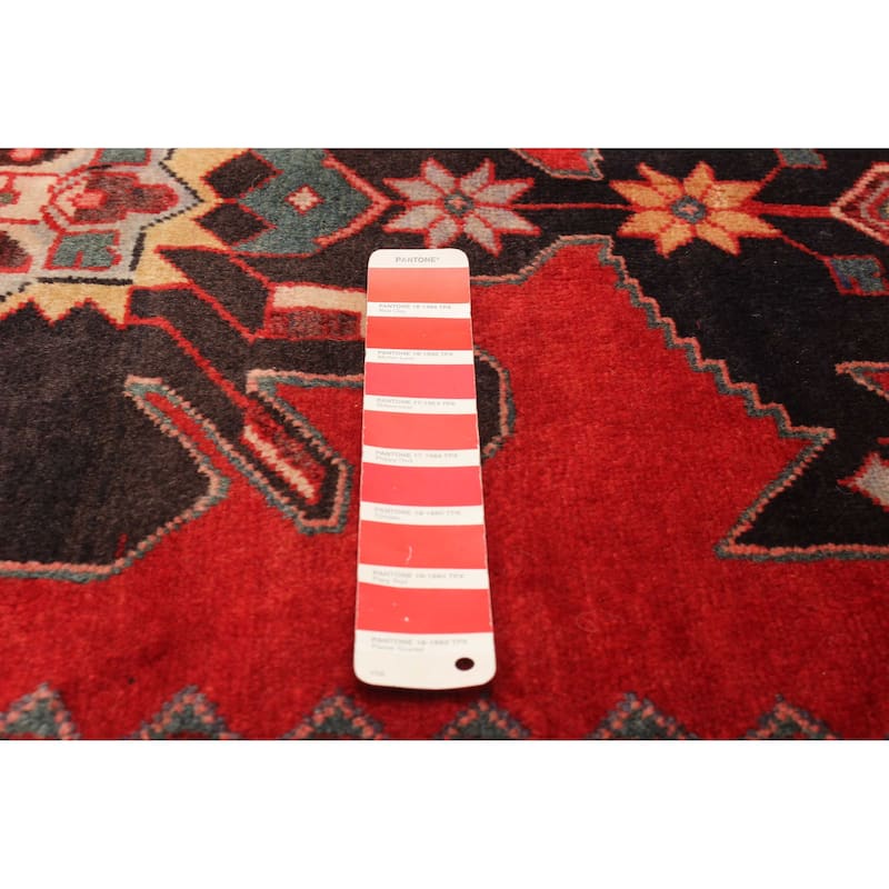 ECARPETGALLERY Hand-knotted Anadol Red Wool Rug - 3'8 x 10'4