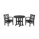 preview thumbnail 2 of 16, POLYWOOD Canyon 3-Piece Farmhouse Dining Set