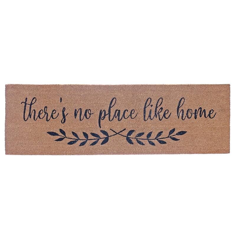 IH Casa Decor Coir Door Mat There'S No Place Like Home 16 X 48