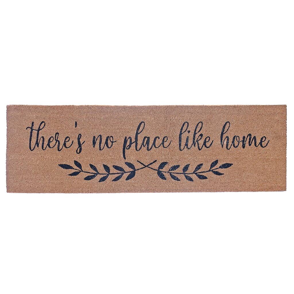 IH Casa Decor Coir Door Mat There'S No Place Like Home 16 X 48
