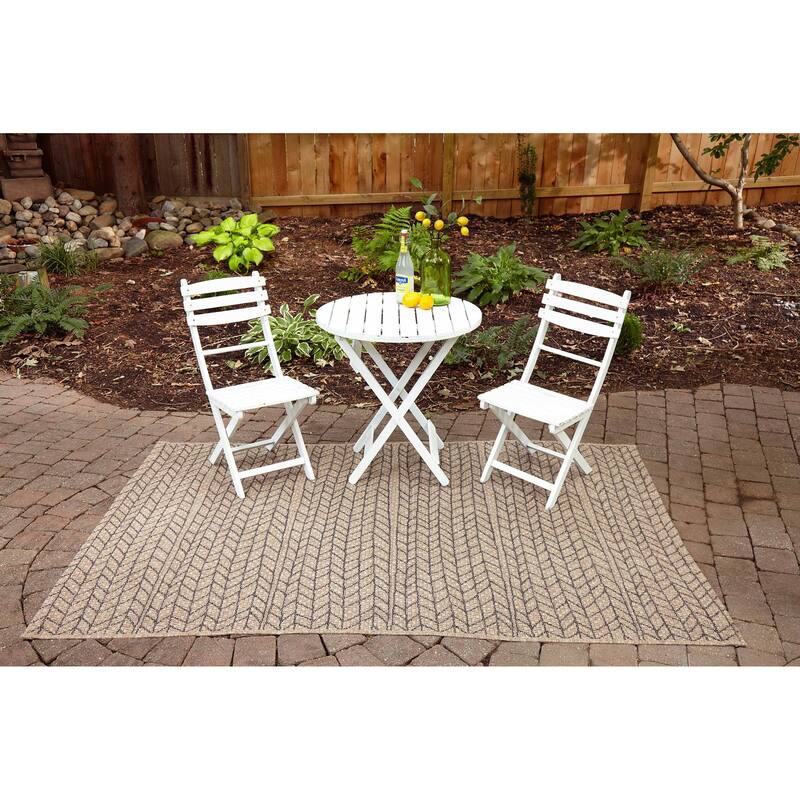ECARPETGALLERY Machine Woven Linden Indoor/Outdoor Area Rug