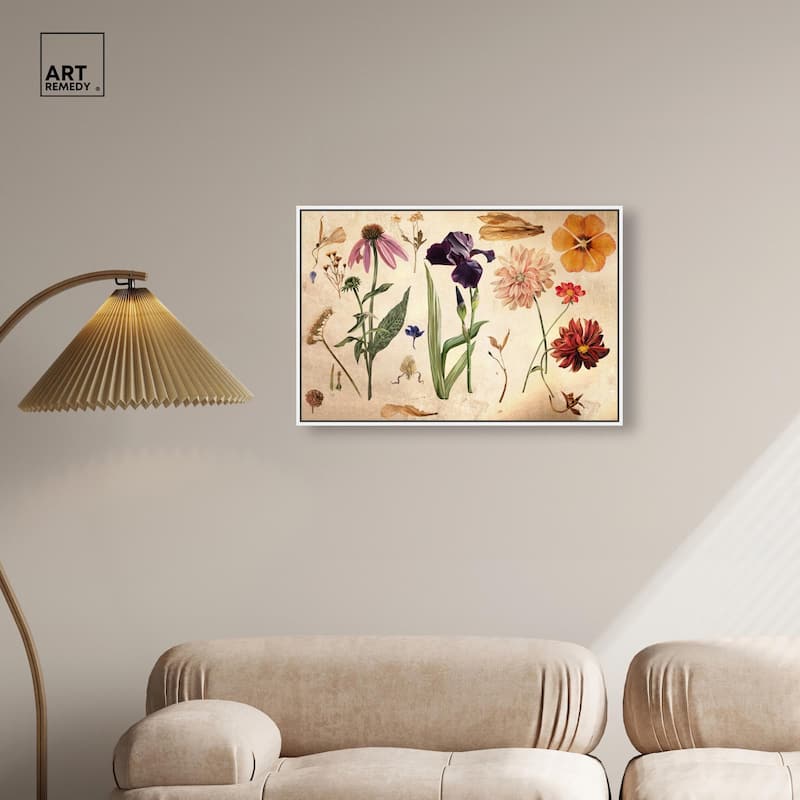 Floral Selection II Canvas by Art Remedy