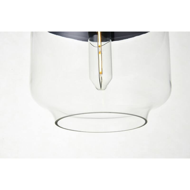 1-Light Pendant with 7 inch Clear Glass
