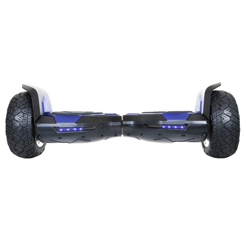Hoverboard 8 Hummer Auto Self Balancing Wheel Electric Scooter with Built In Bluetooth Speaker BLUE
