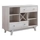 preview thumbnail 10 of 11, Furniture of America Darsan Mid-century Modern 2-drawer Buffet