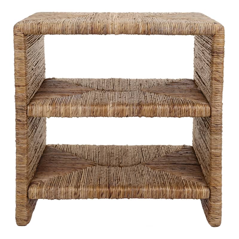 NPD Furniture Kanza Abaca Nightstand / Side Table