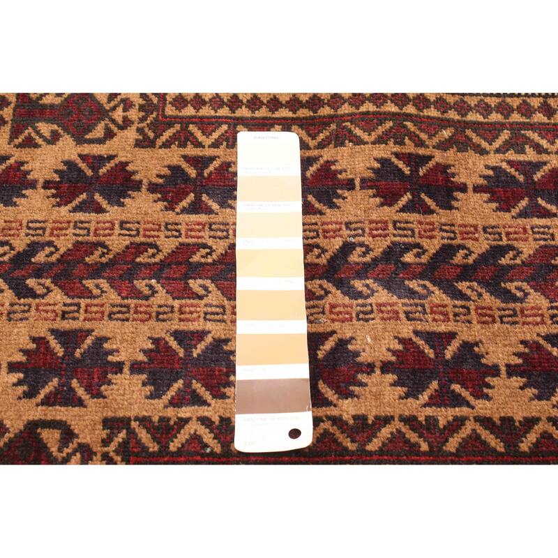 ECARPETGALLERY Hand-knotted Teimani Brown Wool Rug - 2'10 x 4'9