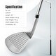 preview thumbnail 9 of 10, Ultimate Golf Wedge 56/60 Degree Sand Wedge Lob Wedge High Loft Golf