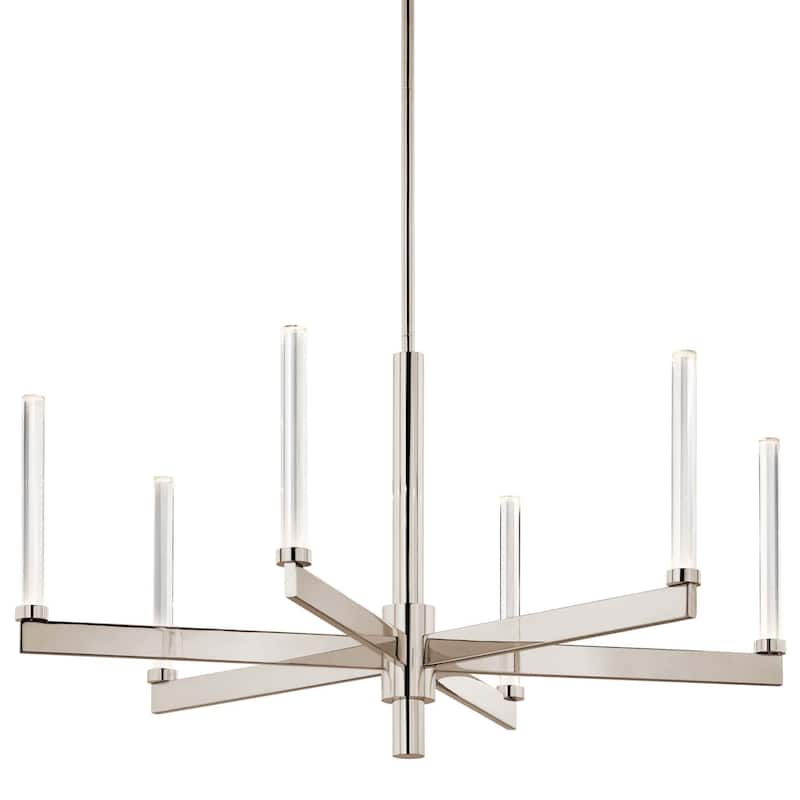 Kichler 52667 Sycara 37" Wide Chandelier - Polished Nickel