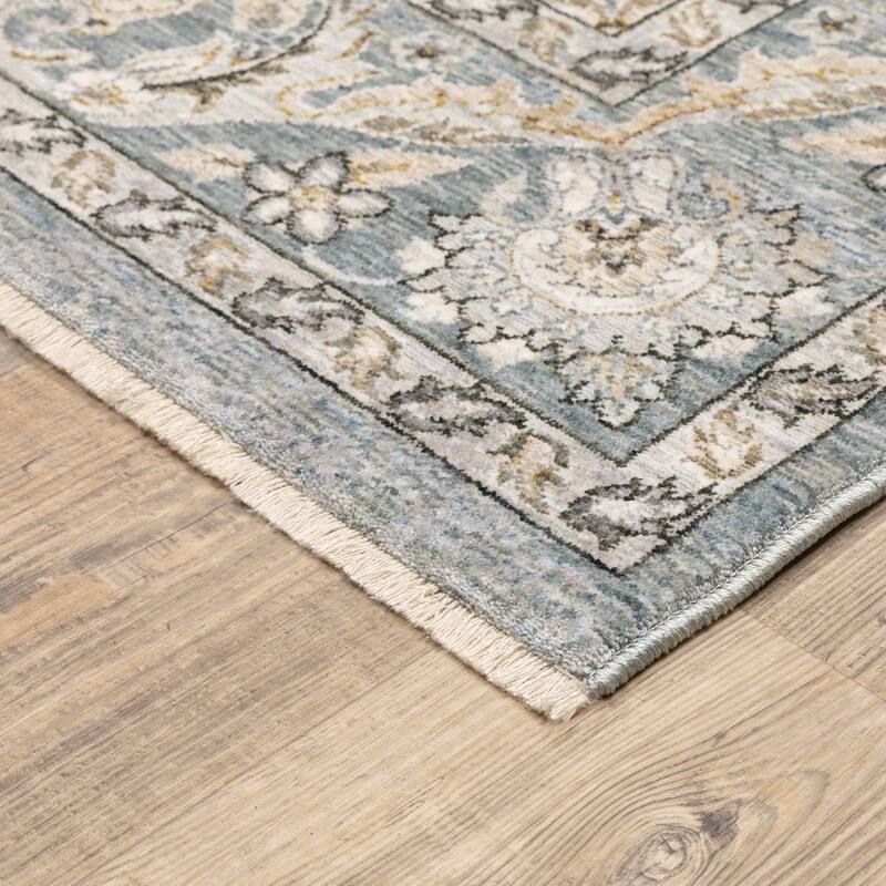 Style Haven Marley Distressed Vintage Fringed Area Rug