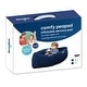 preview thumbnail 1 of 3, Bouncyband Comfy Hugging Peapod Sensory Pod, 48", Ages 3-6 Up to 4 Feet Tall, Blue