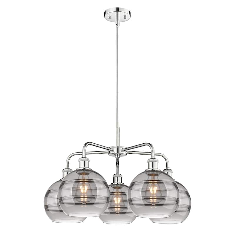 Innovations Lighting 516-5CR-16-26 Rochester Chandelier Rochester 5